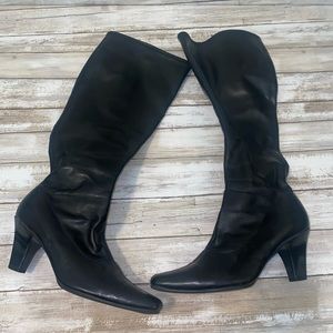 Black Leather Boots